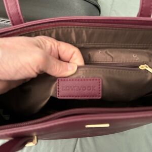 Burgundy Tote Bag